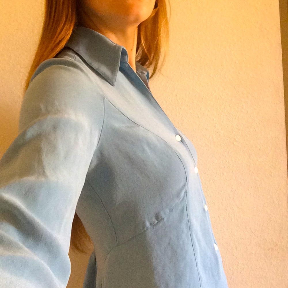 Silk blouse. Jones New York.